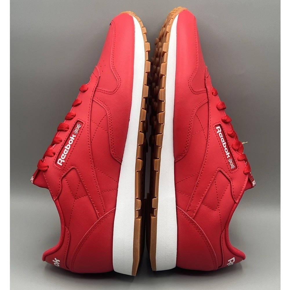 Reebok Classic Leather Vector Red Retro Shoes - Men's Size 11 NEW - Picture 6 of 8